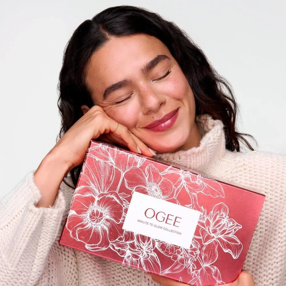 NEW OGEE Minute to Glow 3 step skincare bundle $220 msrp face stick lip oil - Picture 2 of 8